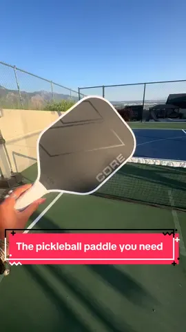 It’s so lightweight, the handle is so grippy, the ball didn’t hit off the tip once (iykyk), the SPIN WAS INSANE!! I’ve used a lot of paddles. From Amaz0n, to extremely expensive ones. I can’t believe the price of this???? Feels like a $300 paddle. @CORE Pickleball #pickleball #pickleballpaddlereview #pickleballcourt #howtoplaypickleball 