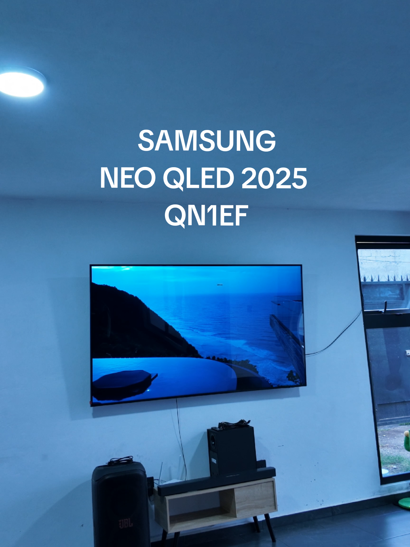 Unboxing Samsung TV Neo Qled 2025 QN1EF #samsung #tv #smartv 