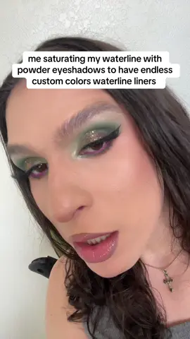 sorry but i can’t risk spending any more money in useless color eyeliners😭 #makeup #fyp #tiktokviral #funny #makeuptips 