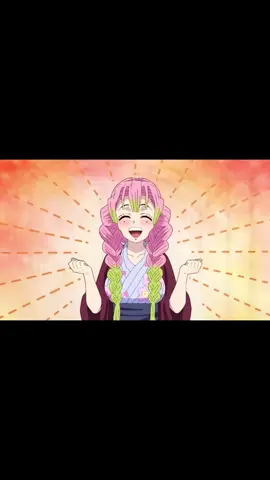 She is very silly :]#kny #anime ##mitsuri #funny #cute #kanroji #silly 