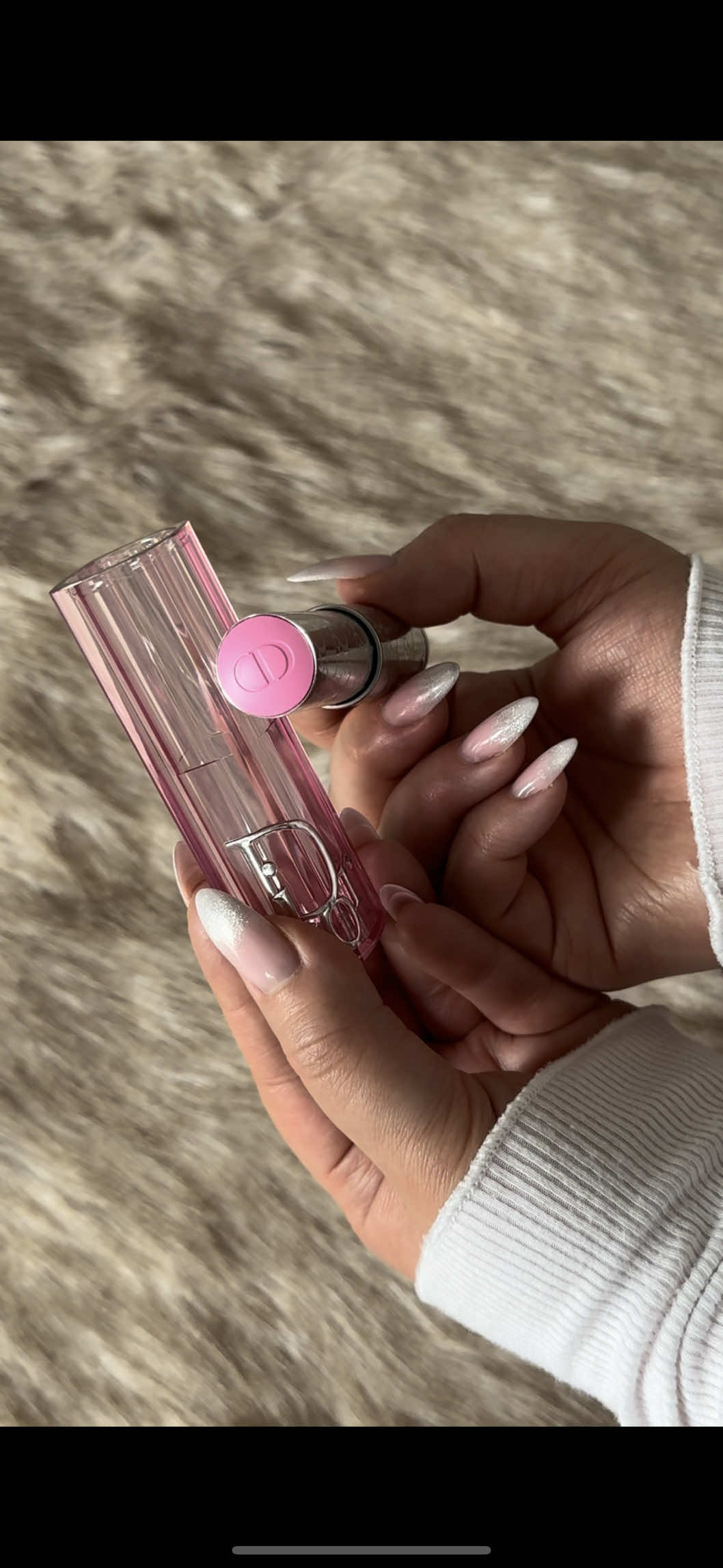 this new dior beauty cream blush is one of the most beautiful i've ever had 💗 swatching the @Diorbeauty backstage pink glow stick '001 pink' 💕 #dior #diorbeauty #diormakeup #diorblush #diorbackstage #blush #fyp #viral