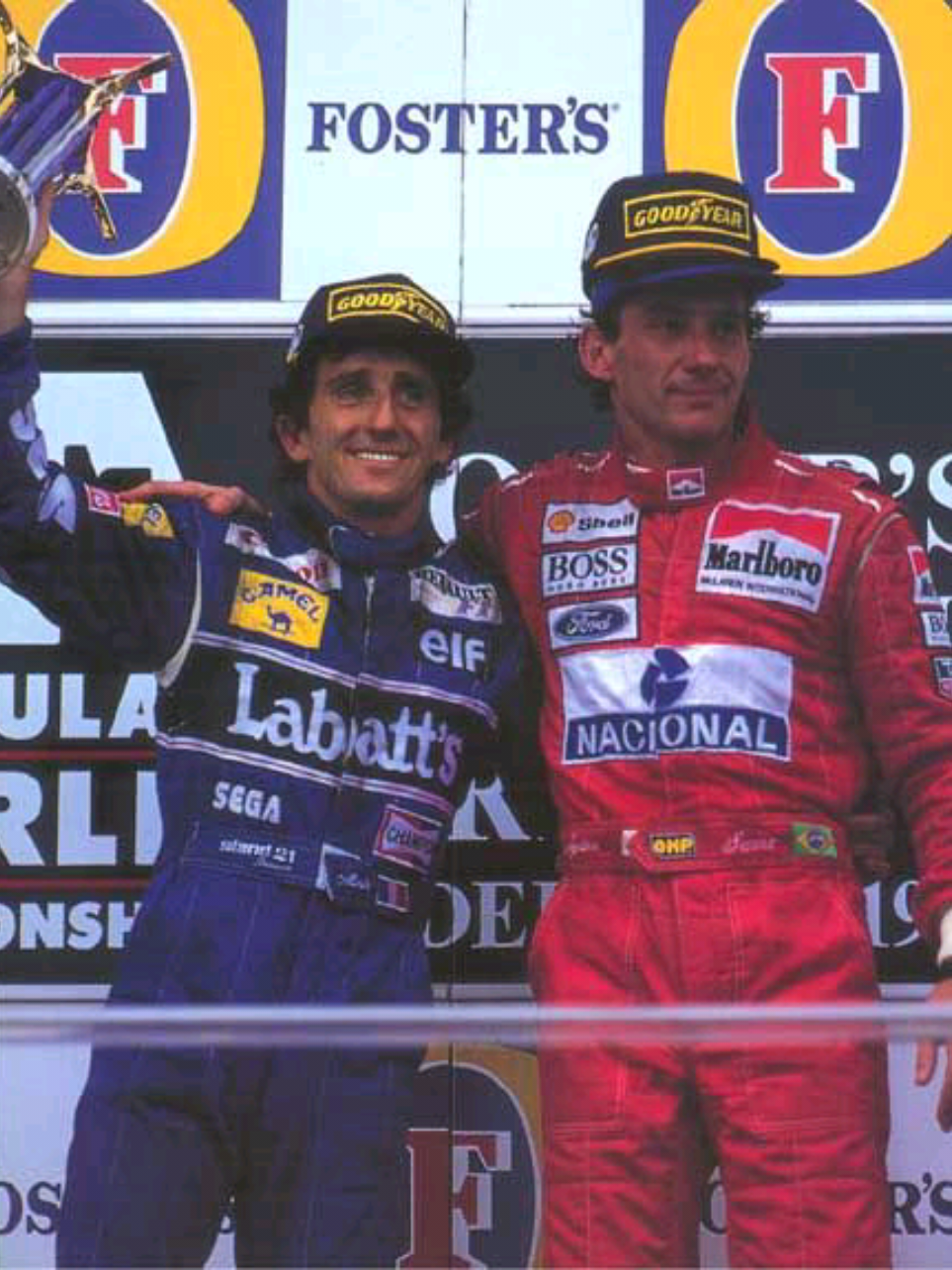 Prost's veto on Senna in Williams contract #formula1 #alainprost #ayrtonsenna #sennasempre #williamsf1 