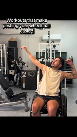 Let me know which muscle groups you guys need adaptive workouts for! 💪🏻💪🏻#fyp #foryou #Paralyzed #hacks #spinalcordinjury #C6 #disabilitytiktok #SpinalCord #wheelchair #foryoupage #quadriplegic #recovery #rehab #rehabilitation 