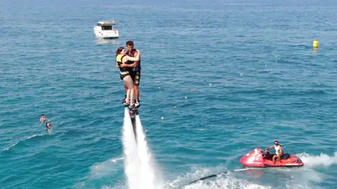 Araba storilerine devammı 😁 #watersports #flayboard #ke #fyo 