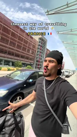 Would you take this mode of travel? #travel #france #cheap #discovery #fyp 