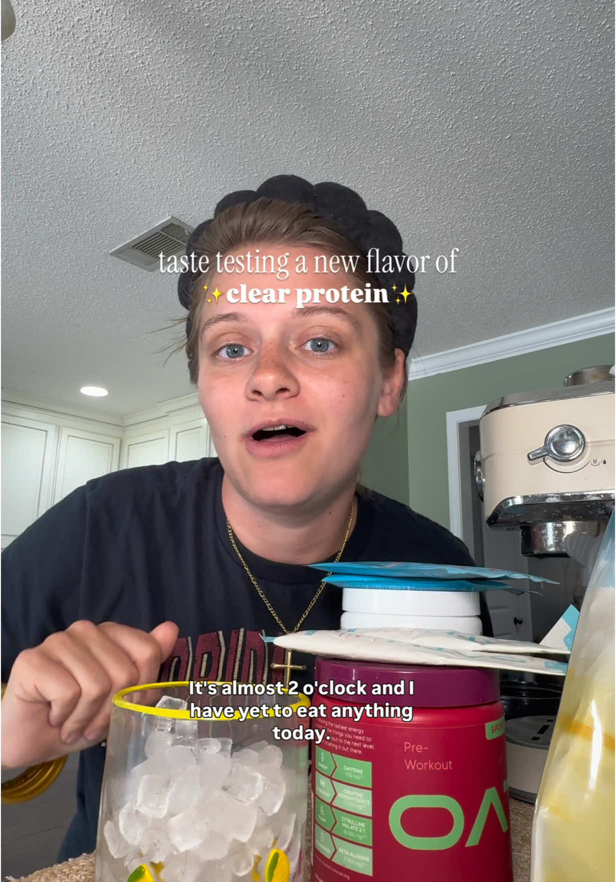 a new ✨to me✨ flavor but it literally is 10/10 and 1000% will be new fav of mine @Oath Nutrition LLC  top 3 current fav flavors  🍋frosted lemonade  💙icy blue razz 🥥coconut colada  #smallcontentcreator #clearprotein #oathsupplements #momof3 #relatablemoms #fyp #roadto5k 