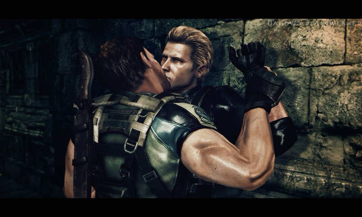 this is actually so them (it could work with claire and alex too tbh but i felt like this fit way better) #residentevil #albertwesker #wesker #alexwesker #claireredfield #chrisredfield #redfield #redfieldsiblings 