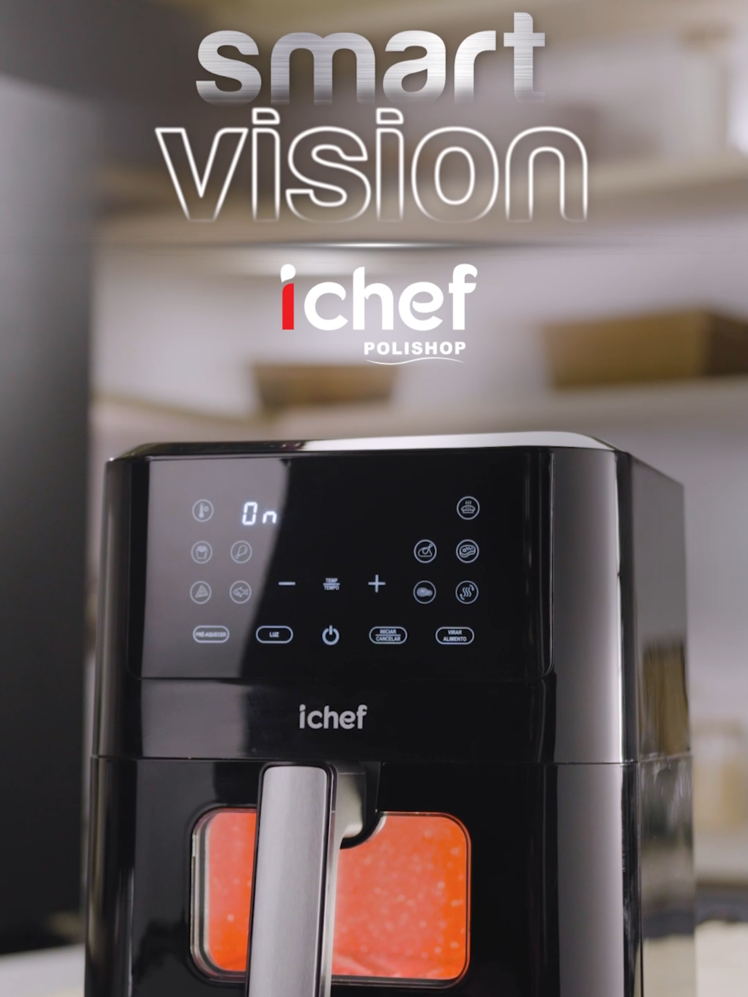 🎬 POV: você achando que já viu de tudo em Airfryer… até conhecer a iChef Smart Vision da Polishop 👀🔥 ✨ Tela inteligente pra acompanhar o preparo sem abrir ✨ Design moderno e espaço de sobra ✨ Receitas mais crocantes, saborosas e no ponto certo ✨ Praticidade no dia a dia e nas ocasiões especiais Essa é pra quem leva a cozinha a sério... e com estilo! 💁‍♀️🍟🍗 🛒 Tá esperando o quê? Link e garanta a sua!  #AirfryerVision #iChefPolishop #CozinhaModerna #Polishop
