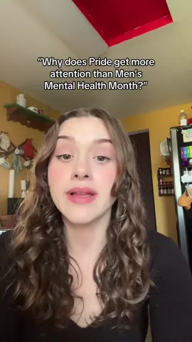 They “support men”… just not queer men, gotttcha.👌🏻#awareness #men #Pride #MentalHealth 