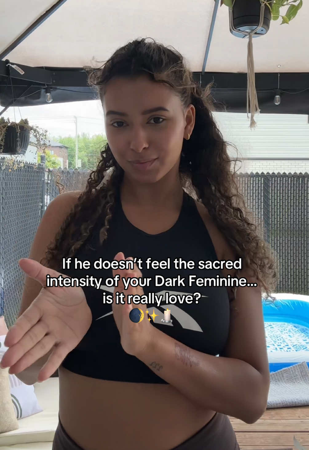 The wind is a paid actor 🌬️ #divinefeminine 