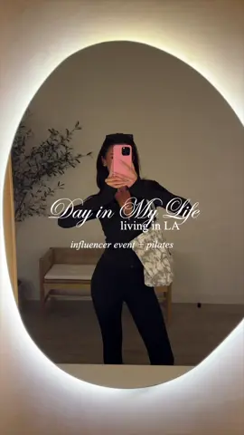 day in my life living in LA | influencer event + pilates @Good Girl Snacks  @SAUZ  @Gato Dates  @bekindstudios_ 