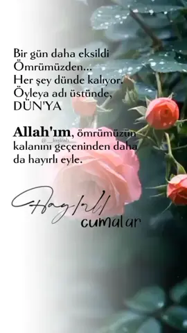 #amin #ياالله #inşirah  #hayırlıcumalar🌹🌺🌺🌷💖  #cuma #islâmi #cuma #duâ  .. .