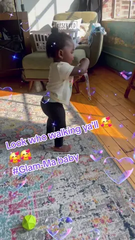 #Glam-Ma baby walking💃💃💃🥰🥰🥰 #fypage  #creatorsearchinsights  #viraltiktok 