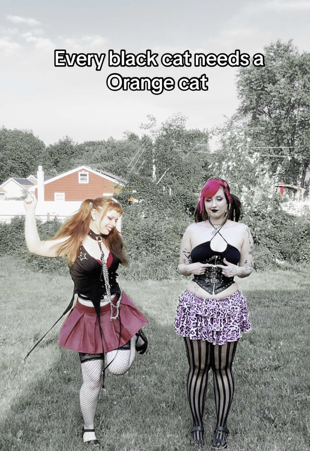 @Scarlett Clown my orange cat ❤️‍🔥❤️‍🔥❤️‍🔥 #altgirls #gothgirls #cosplayer #outfitinspo #OOTD 