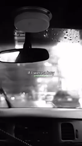 Beyoncé- If I Were A Boy ❤️‍🩹🧔🏻‍♂️ #beyonce #ifiwereaboy #mercifullyrics #fypシ #relatable 