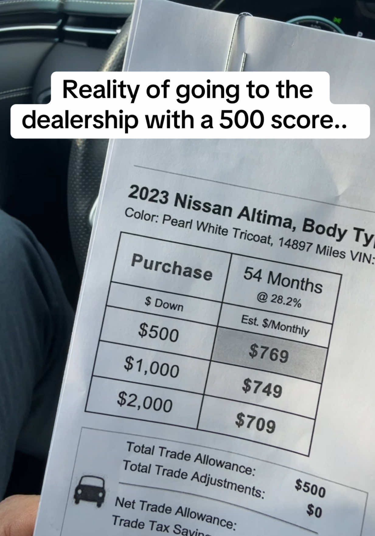 Sorry to break the news to you 🤷🏽‍♂️ #jrodsellscars #carsalesman #approved #dealership #carbuyingtips 