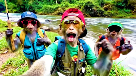 Spot mancing🔥🔥#mancing #monyetlucu #monyet #Vlog #monyettiktok #ai #veo3 