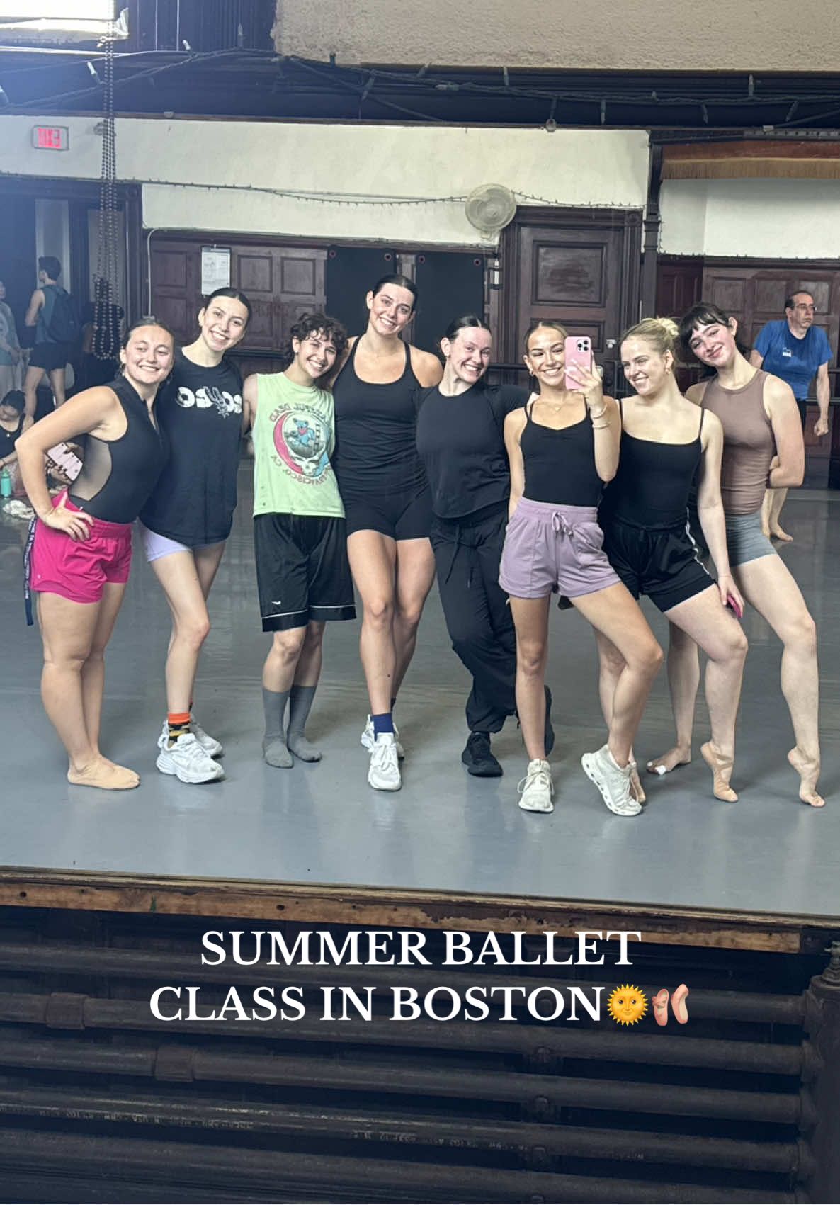 i missed dancing with my friends so much & it’s only been a month since grad #dancetiktok #boston #dancersoftiktok #balletclass #dance #dancetok #ballet #ballettok #dancer #dancevlog  #CapCut 