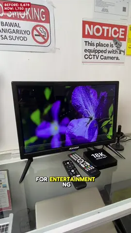 AFFORDABLE SMART TV WITH ANTENNA AND SMARTBOX✨ #television #tv #smarttv #smarttelevision 