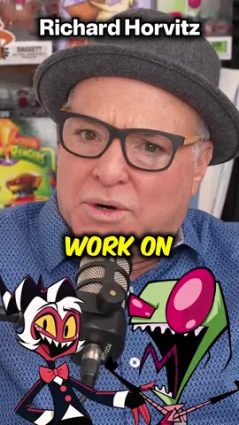 Actor Richard Horwitz on the contract for squirrel boy!! #actor #voiceactor #invaderzim