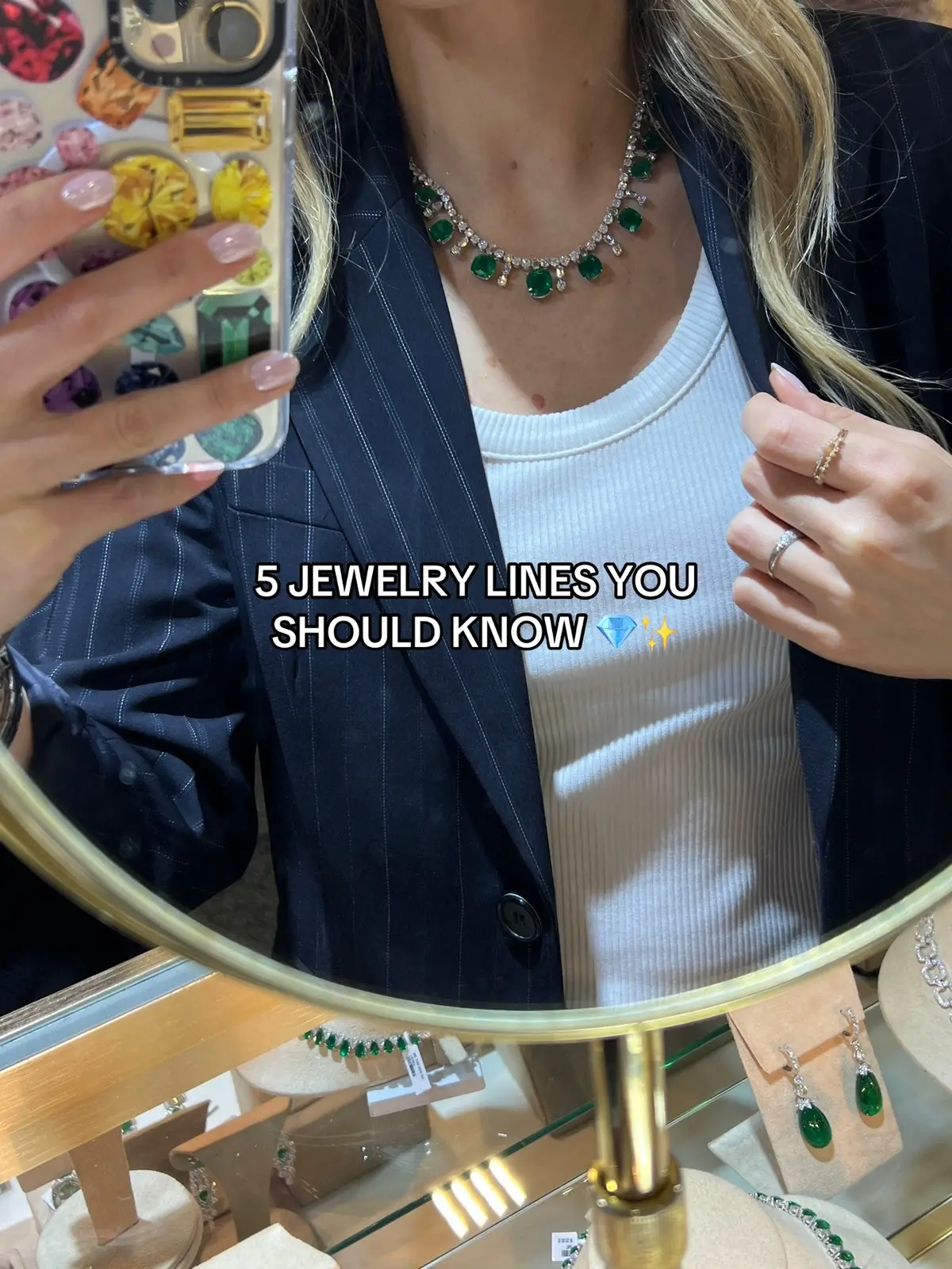 save this post for your next jewelry purchase outting 🤍@JCK Events @Shahla Karimi @Corielle Collection #jewelrybrand #finejewelry #jewelryobsessed #jck2025  #jewelryinspo #coloredgemstones #gemstonejewelry 