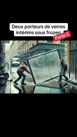 Deux porteurs de verres intérims sous Frozen  #drole #humour #jeuxvideo 