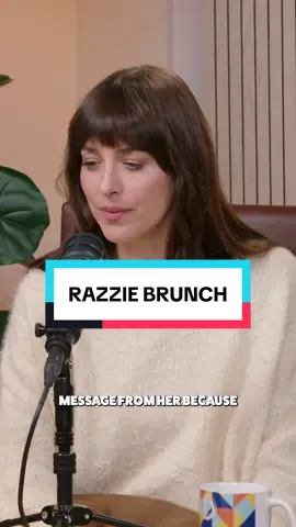 Can we please be invited to the Razzie club brunch? #madameweb #brunch #acting