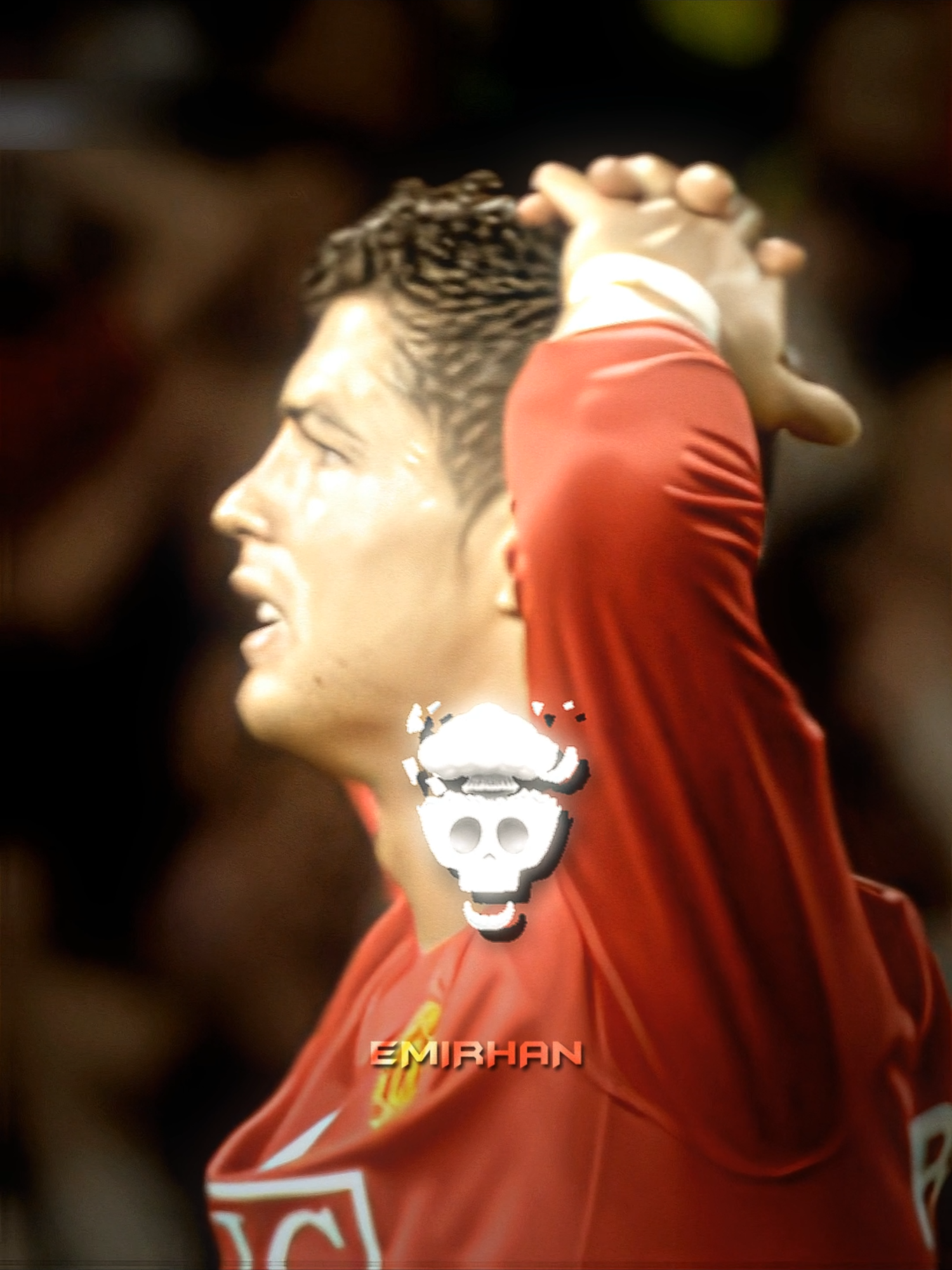 Ronaldo takes his anger out wholesale 🥶🤯 #aftereffects #edit #4k #cristiano #ronaldo #cr7 #football #manchesterunited #cold #skull #power #fyp #viral #viralvideo #foryou #foryoupage #trending