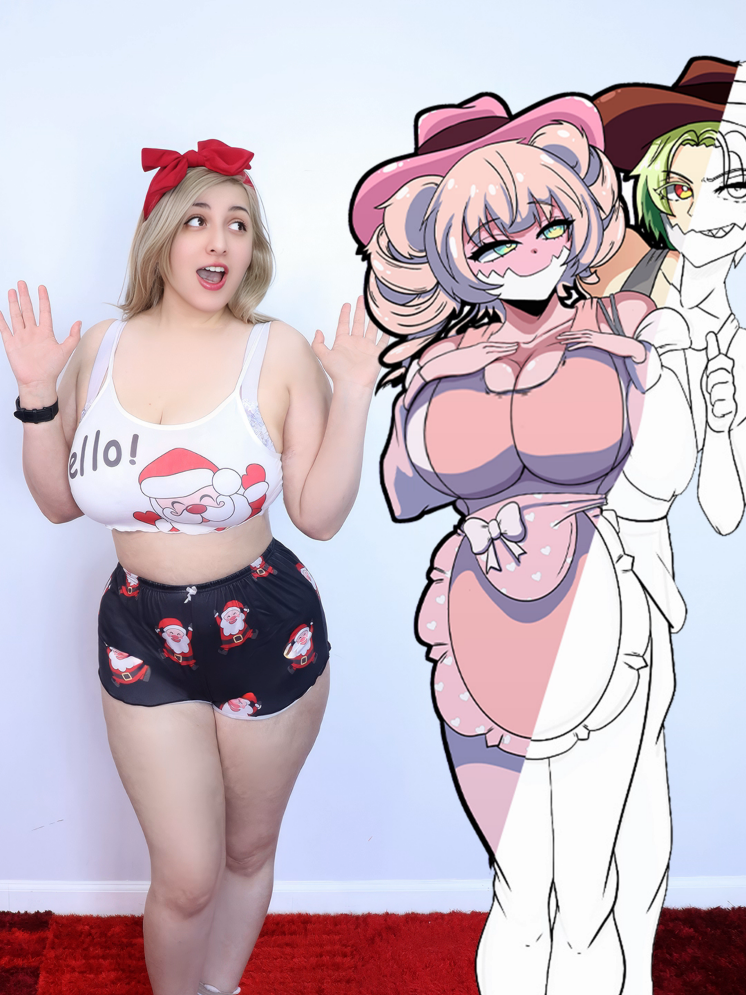 POMNI X GUMMIGOO 2D VS 3D 🎪 #COSPLAY #JocyCosplay