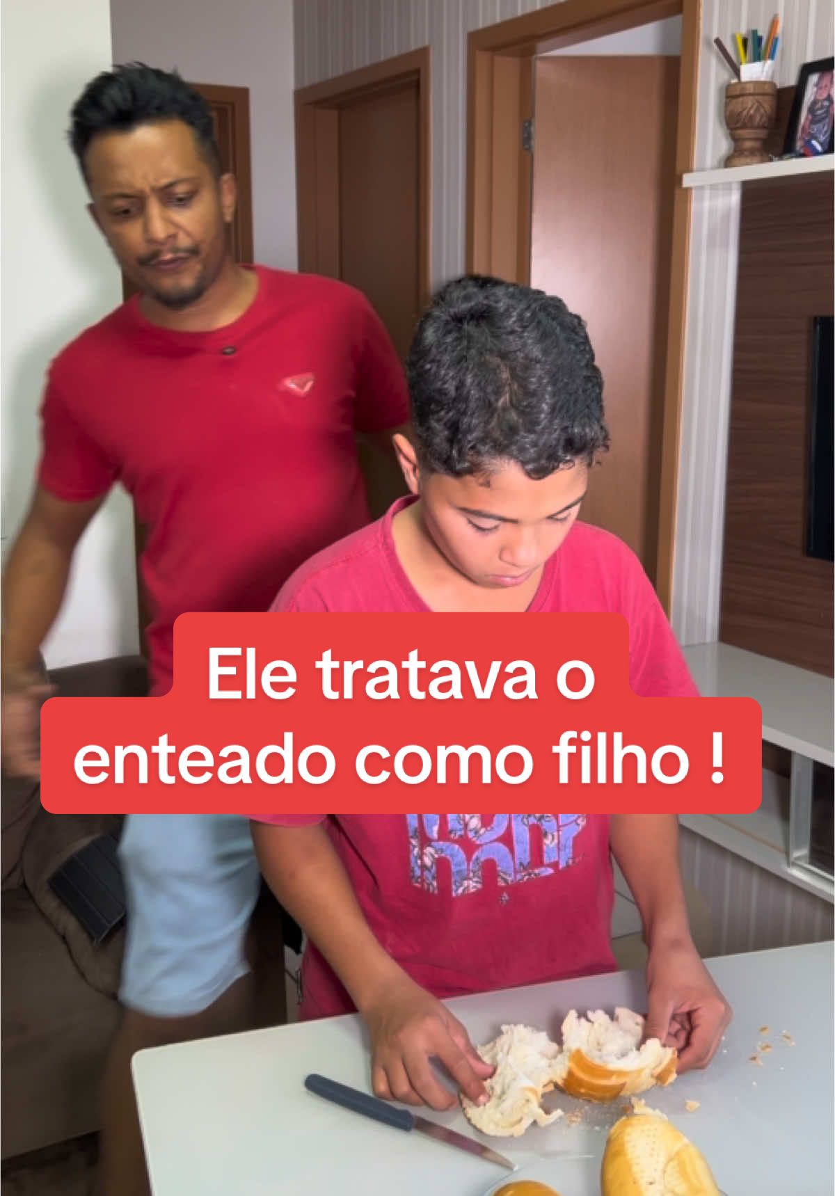 Ele tratava o enteado como filho ! #tik_tok #brasil #novelas 