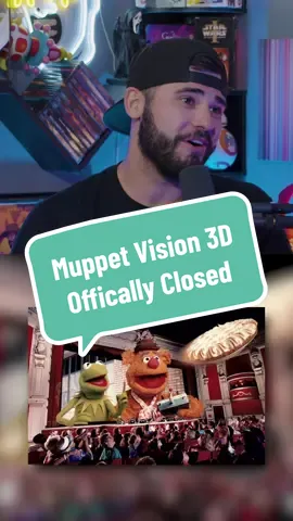 We will miss the Muppet Vision 3D show🥲 #disney #disneyworld #disneyland #muppets #muppetshow #jimhenson #hollywoodstudios #magickingdom #epcot #animalkingdom #themepark #fyp #fypシ #foryoupage 