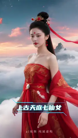 上古天庭七仙女 作品由ai生成，纯属虚构，无不良引导 #七仙女   #仙女  #中式科幻 #华夏文化#ai视频 