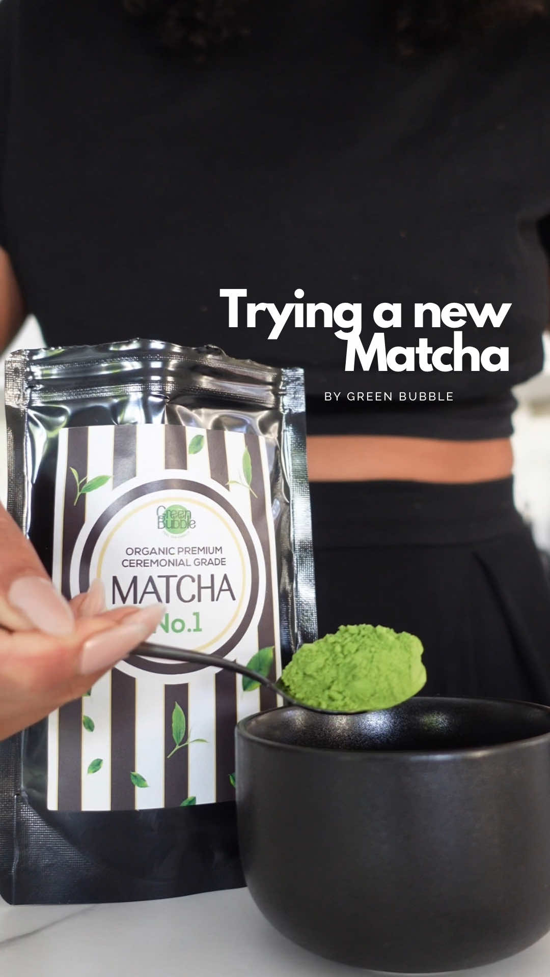 Ok…I’ll admit it…I have become a bit of a matcha snob!🫣I am officially a matchaholic.  The difference between a good quality organic ceremonial grade matcha and one that’s not is absolute night and day. And unfortunately there are quite a few dupes out there professing to be ceremonial grade but they’re actually in fact really low quality, which is definitely why think a lot of people try matcha and hate it! So when @GreenBubblematchauk sent me their matcha to try I was more than happy to! It really is exactly what it says that it is. The moment that you open the pack & see how vibrant the green is you just know that they have it right!  It’s super creamy and has a natural sweetness to it. It’s absolutely delicious and I really cannot recommend it enough!  If you’re thinking of trying matcha, check them out! X  #matcha #matchalover #matchalove #matchalovers #matchalatterecipe #fyplife #matchaaddict 