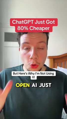 Everyone’s talking about the new ChatGPT price drop… And yeah, it’s a big deal. But I’ve got a slightly different take on it. If you’re building with AI or thinking about it, you might want to hear this first. Let me know what you’re using right now. Or if you are learning or building anything! 👇#aiforbusiness #chatgpt #ai #aiinfluencer #aiguides #chatgpttips #chatgpthack #openai #claude #aiagency 