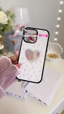 Such pretty cases 💗🎀 #phonecase #aesthetic #pink #pinkgirl #casetify #unboxingvideo #iphone14promax #fyp #iphone14procase #phoneaccessories #pinkaesthetic 