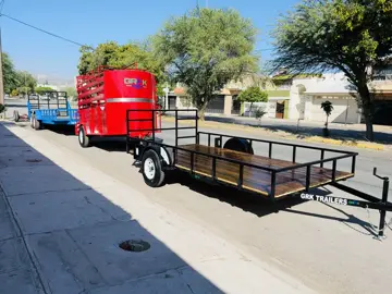 VENTA - RENTA - TRASLADO - REPARACIÓN  🔴En GRK TRAILERS te rentamos el remolque que necesitas🔴 Contamos con una gran variedad de remolques para que puedas elegir el que mejor se adapte a tu necesidad 💯✅🫡 -Andamios , Tablones - Ruedas - Niveladores - Escalera  - Tenemos remolques que van desde los 1.50 mts. de ancho por 2,50 mts. de largo hasta los 2.50 mts. de ancho por 7.00 mts. de largo.🛻💯 - Capacidades desde 1 tonelada hasta 10 toneladas.✅ - Todos nuestros remolques están emplacados para que puedas transitar sin ningún problema.✅ - Puedes usarlos para transportar vehículos, tubería, acero, mudanzas, desfiles y mucho más.🤓✅ - Tramites en 10 minutos.📝✅ ✨El precio de renta es desde $800pesos por 24 hrs en todos nuestros remolques ✨ 🤓Contactanos para más información 🤓 🫡💯Nos adecuamos a tus necesidades 💯🫡 https://www.facebook.com/profile.php?id=100084120067878&mibextid=wwXIfr&mibextid=wwXIfr  https://www.facebook.com/ANDAMIOSYREMOLQUESROMARIOHS?mibextid=wwXIfr&mibextid=wwXIfr  https://www.tiktok.com/@romarioreyna1?_t=ZS-8x3C0B1B0NT&_r=1 GRK TRAILERS  ANDAMIOS Y REMOLQUES GRK Cotiza la Fabricación , Reparación ,Refacciones Para tu Remolque , Traslados de Vehículos Foráneo , Renta-Venta de Andamios y Remolques ‼️ 📞8711034374 📍Visítanos en Calle San José #506 Colonia Nueva California en Torreon , Coahuila 