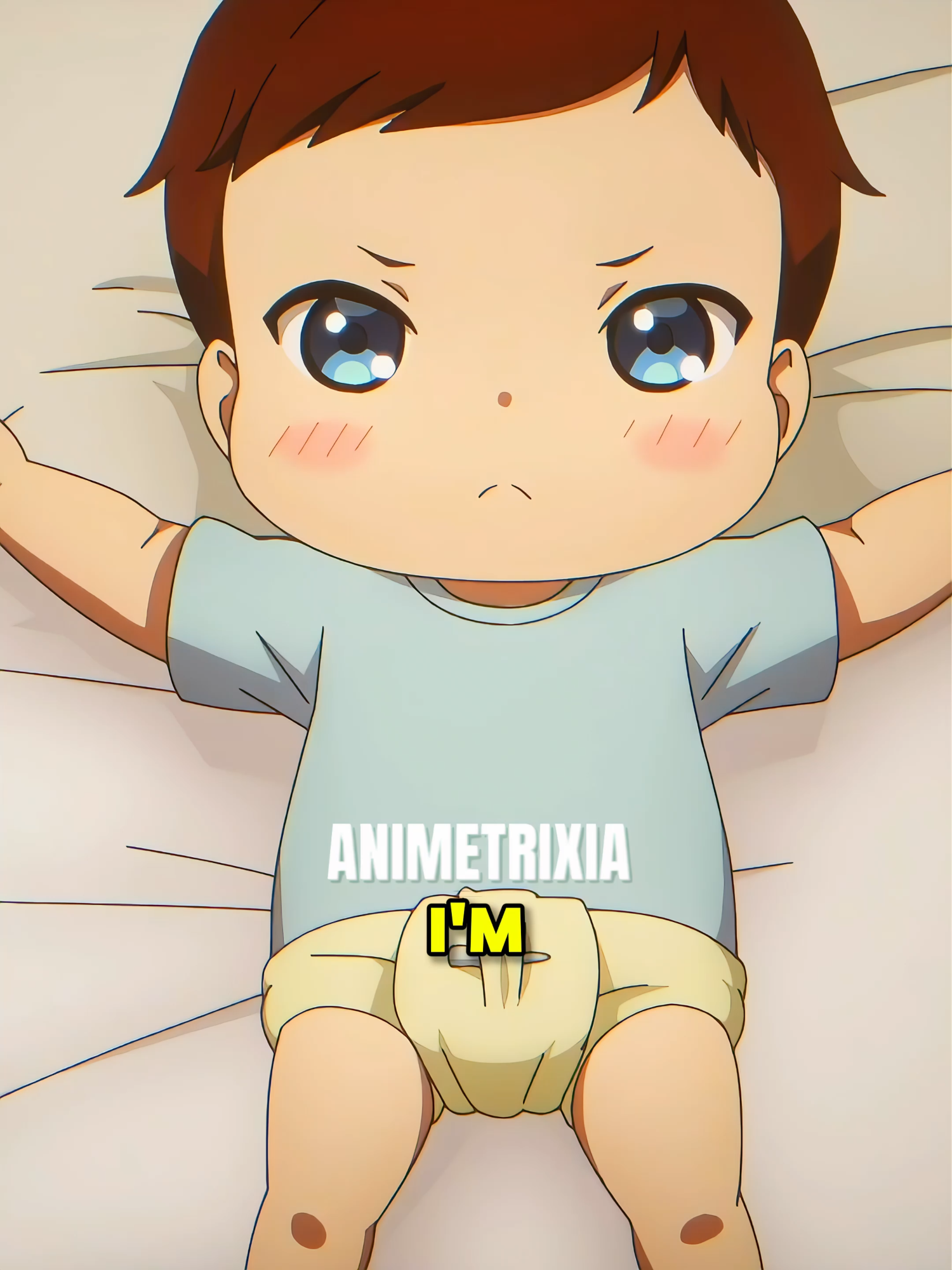 A former KING getting his diaper changed 💀😭 #fyp #animeedit #animefyp