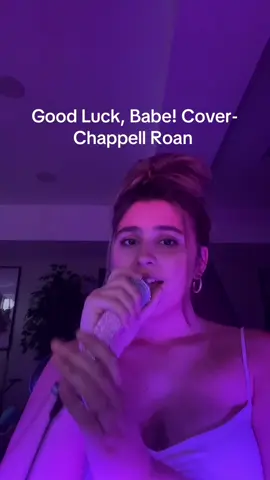 Good Luck, Babe! Cover-Chappell Roan #singing #cover #aspiringsinger #upcomingartist #goodluckbabe #chappellroan 