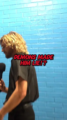 Demons made him Lie!? #fyp #God #Jesus 