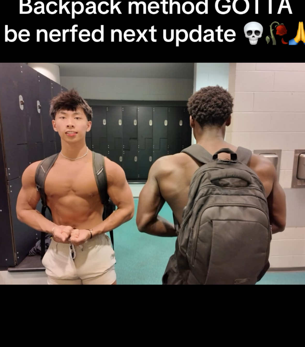 backpack method>> #backpack #fyp #GymTok #gym #Fitness #motivation #aesthetic 