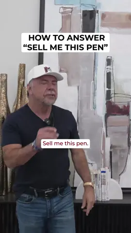 How To Answer “Sell Me This Pen” 🖊️ Follow for more sales tips! #BusinessStrategy #EntrepreneurMindset #BusinessGrowth #Sales #SalesTraining