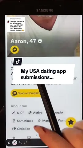 Replying to @thepirategrrl All of my USA (UN)hinged dating profile submissions…  #hinge #hingedating #onlinedating #dating #moderndating 