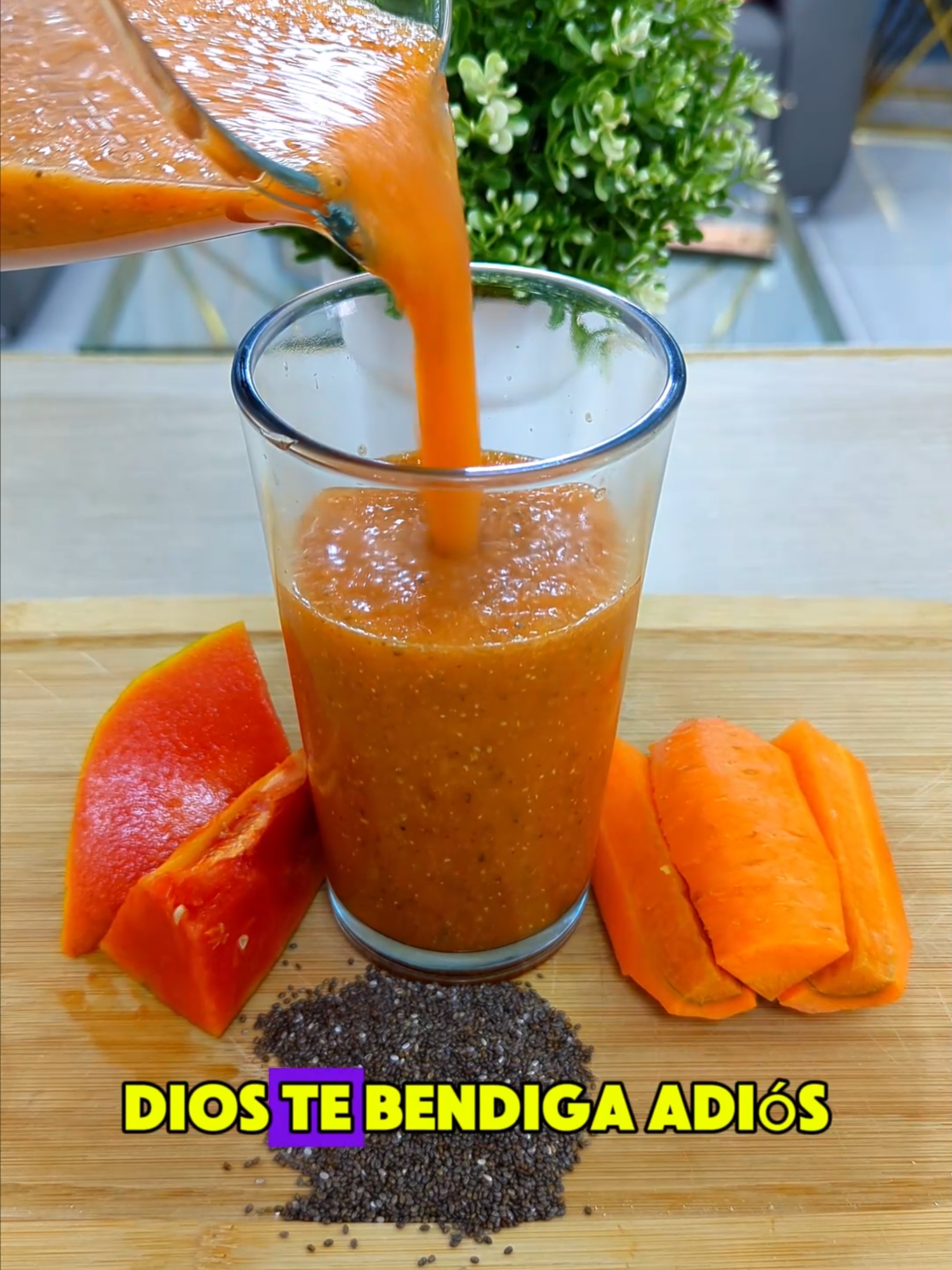 Mezcla una zanahoria con chía