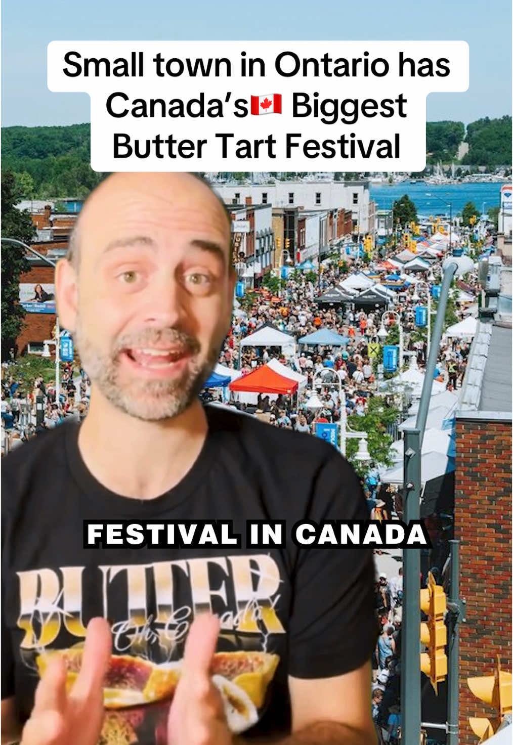 60,000 people are going!? 🤯🇨🇦 I’ll be there on Saturday as a a judge, a role I’ve been preparing for for probably a decade 😅. Then I’m doing my own comedy show that same night at the @MCC with @MericMandrews as a special guest.  Tickets in my bio!  Excited to judge alongside @Clement Leung and more! #buttertarts #canada #canadian #buttertarts #midland #ontario #canadianfood #festival #baking #Foodie 
