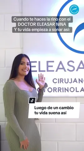 ¡Cuando te haces la rinoplastia con el Doctor Eleasar Nina…! Y de pronto todo suena mejor porque ahora te encanta tu reflejo 😍🙌 Ese perfil que tanto querías, ahora es real. Doctor Eleasar Nina, cirujano facial y otorrinolaringólogo. #rinoplastiaultrasonica #cirugiafacial #dreleasarnina #amorpropio 