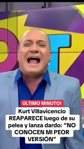 12.06/5: #KurtVillavicencio reaparece y dice que no conocemos su peor versión  . #todosefiltra #lanochehabla #Peru #peruanos #tiktokperu #Viral #fyp #parati #riclatorrez #riclatorre #chollywood #farandulaperuana  #magalytvlafirme #magalymedina #amoryfuego  #destacame  #americahoy #tilsalozano 