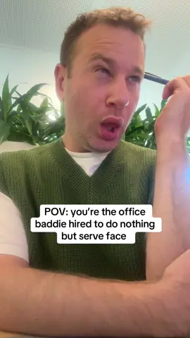 #pov - you’re the #office #baddie hired to #serveface #servinglooks #serving #facecard #facecardvalid #personalityhire 