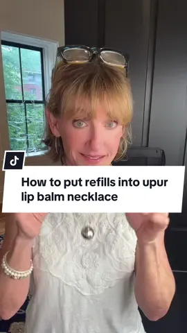 It’s easy and quick to put a new refill in your necklace. You can use our refills or you can use our DIY kit. The most important thing, of course is that your lip balm is with you because hydrated lips are beautiful. #LipBalmLove #ILoveLipBalm #Balmlover #LipBalmNecklace #LipGlossNecklace #LipBalmCollection #