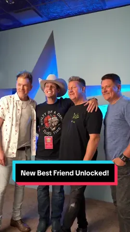 Definitely a highlight of my #CMAFest 🙏 @tannerwiththe_tism , your energy is contagious and we loved gettin to hug ya neck!#loveonthespectrum @Rascal Flatts 