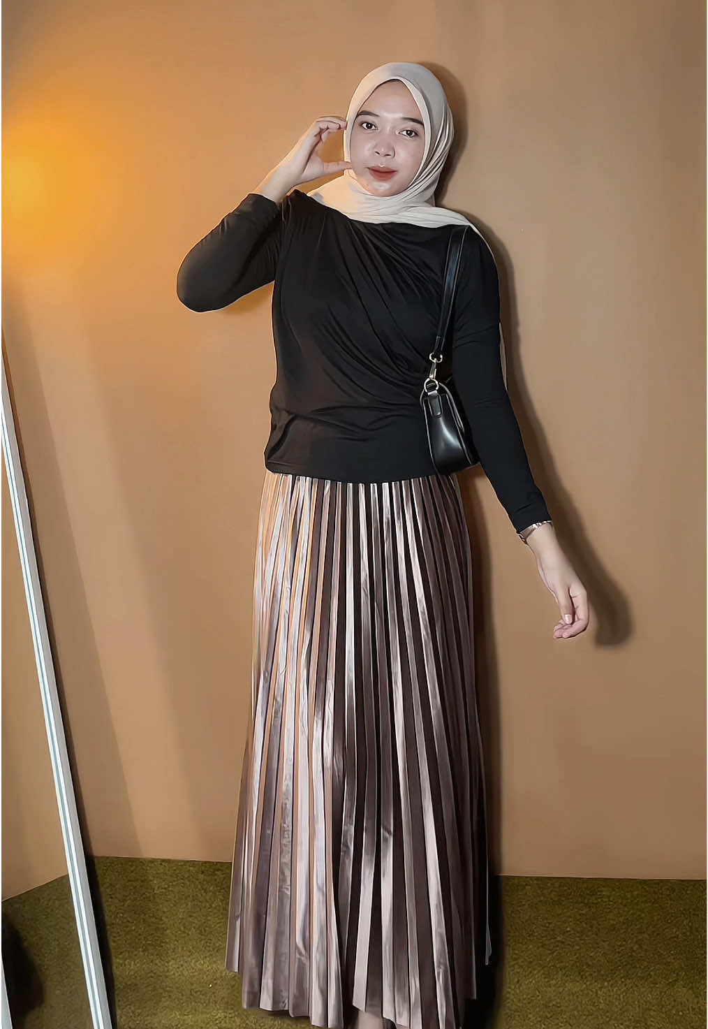 Rok bludru nya nyaman banget🥰#rok #rokkekinian #rokviral 